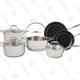 Concentrix 10-Piece Stainless Steel Cookware Set | $220 | StackSocial
